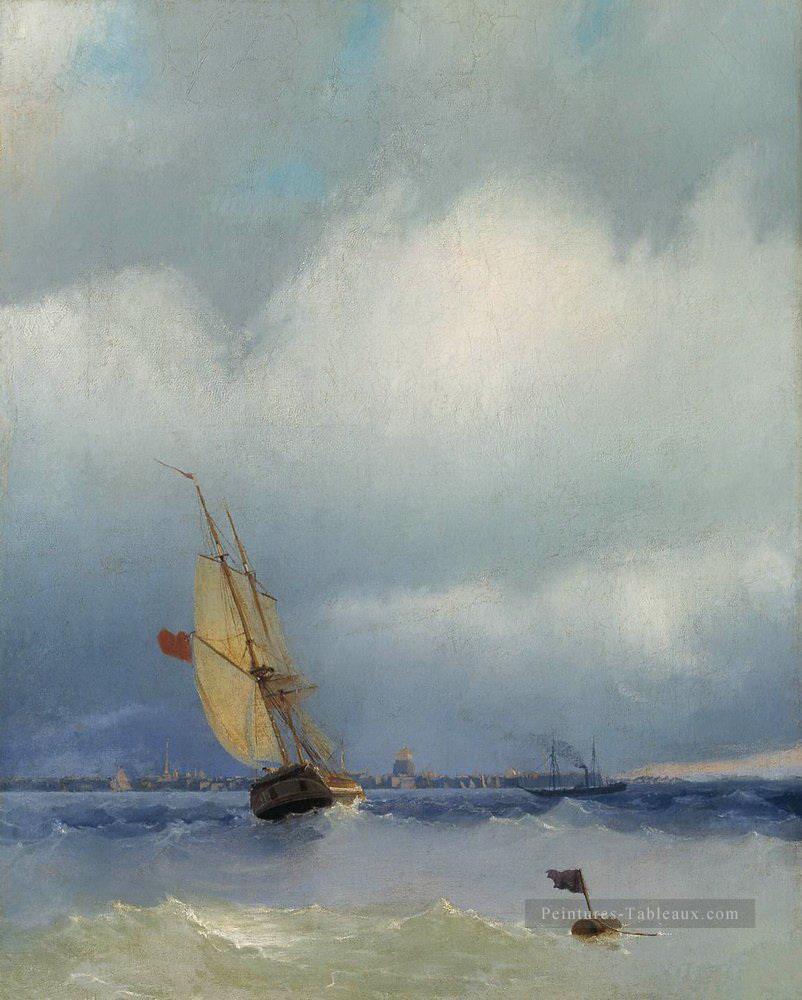 Ivan Aivazovsky neva Paysage marin Peintures à l'huile